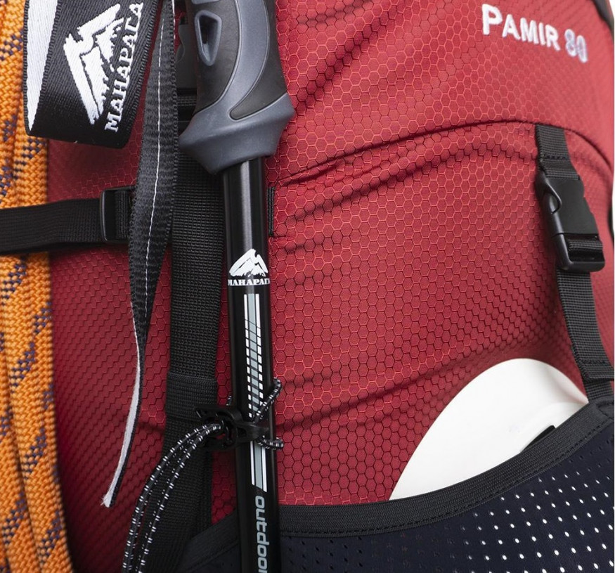 Рюкзак туристический Pamir-80 V3, бордовый, Манарага