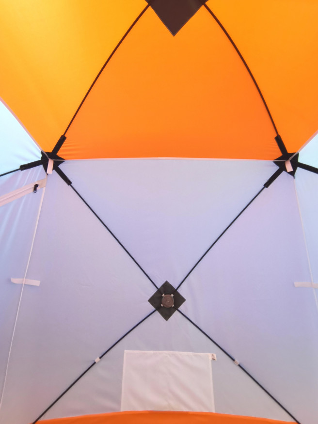 Зимняя палатка Mr.Fisher 1.7х1.7, композит 8 мм, двухслойная