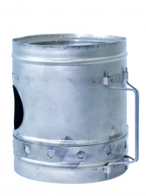 Турбопечка щепочница Век d 160 мм (титан)