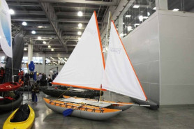 Разборный парусный катамаран Валдай 2