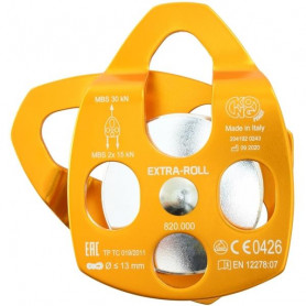 Блок-ролик одинарный Extra Roll, алюминиевый, KONG